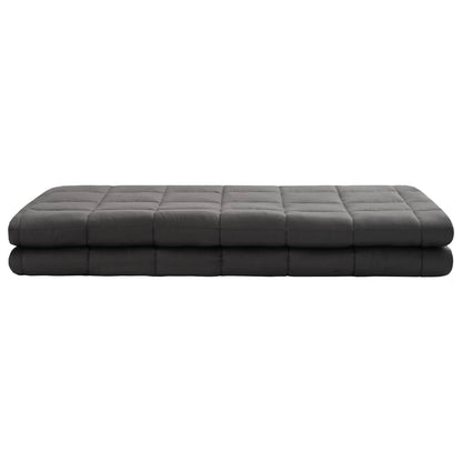 Verzwaringsdeken Antraciet 220 x 260 cm 11 kg 100% Katoen 205T