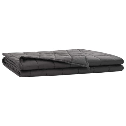 Verzwaringsdeken Antraciet 220 x 260 cm 15 kg 100% Katoen 205T
