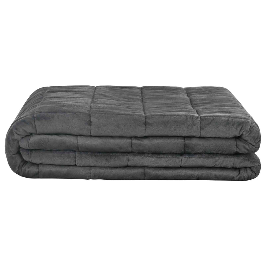 Verzwaringsdeken Antraciet 220 x 260 cm 15 kg 100% Katoen 205T