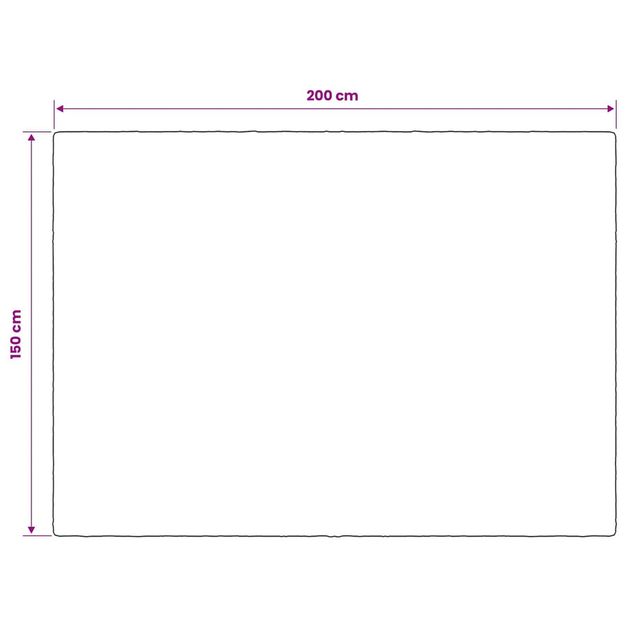 Verzwaarde Dekens Wit 150 x 200 cm 11 kg 100% Katoen 205T