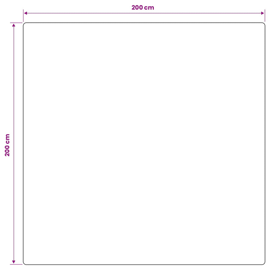 Verzwaarde Dekens Wit 200 x 200 cm 13 kg 100% Katoen 205T