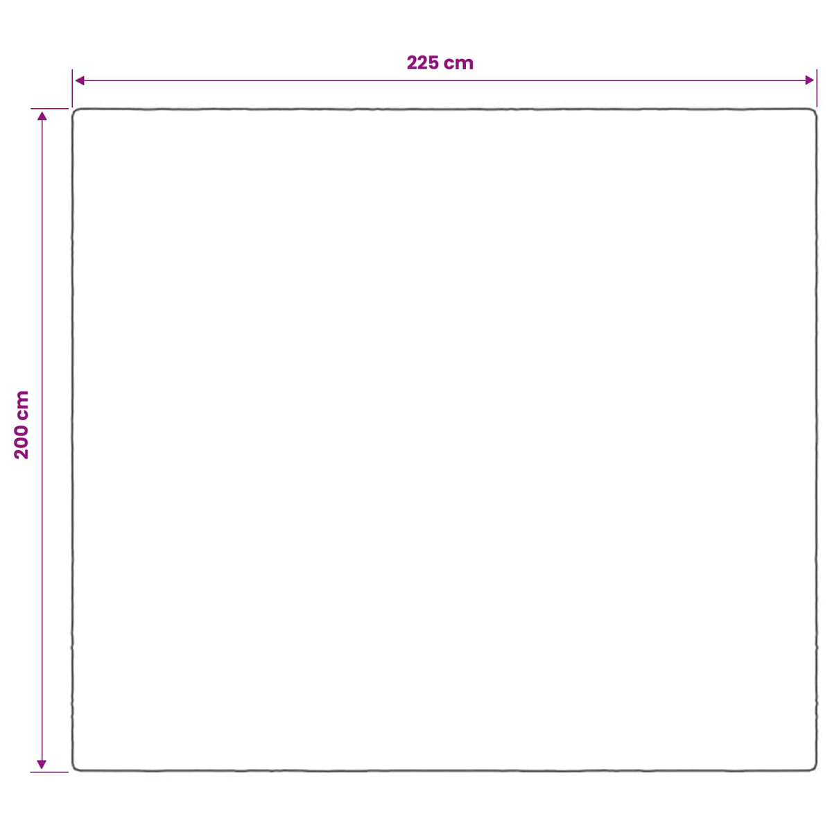 Verzwaarde Dekens Wit 200 x 225 cm 13 kg 100% Katoen 205T