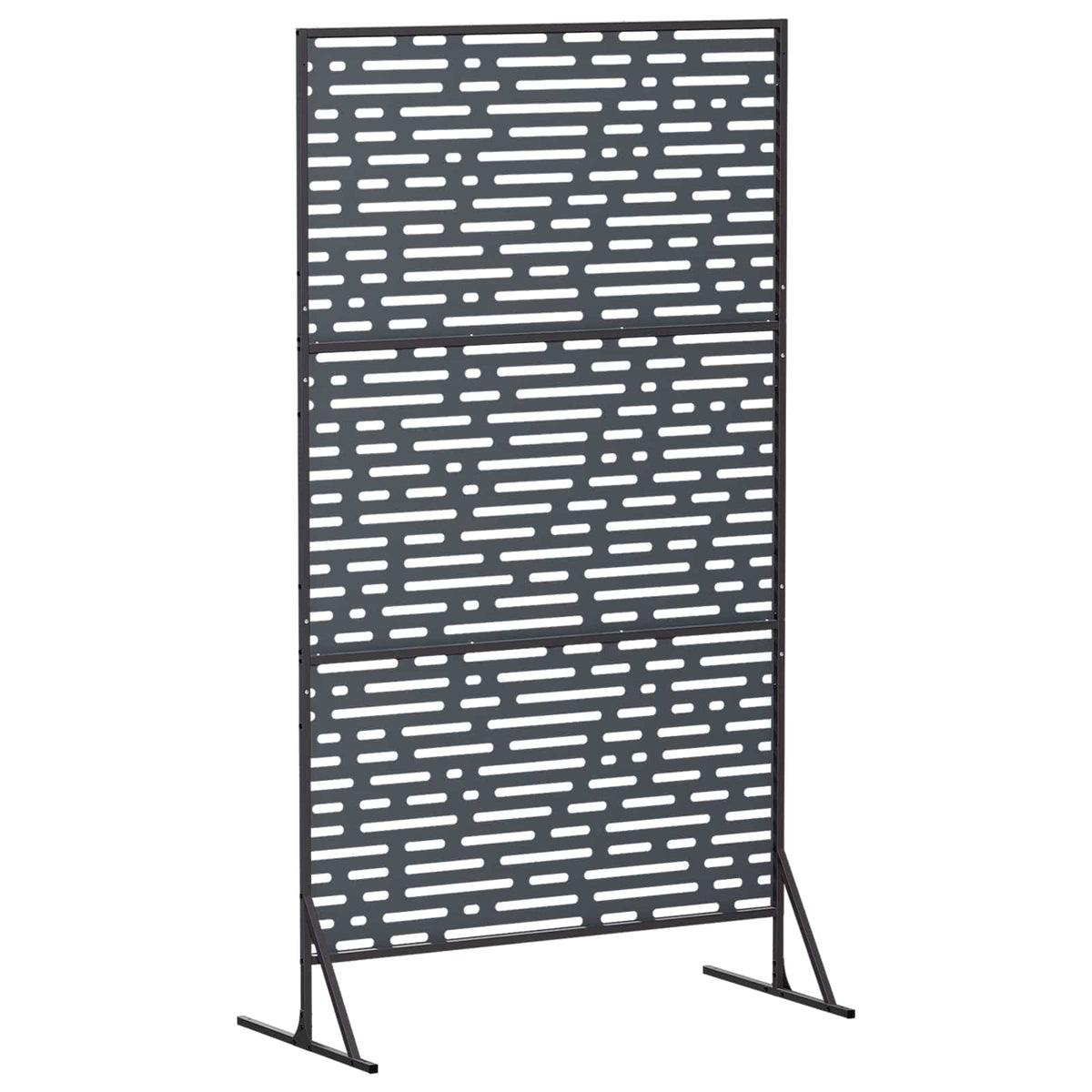Privacyscherm 100 x 50 x 180 cm Staal Antraciet