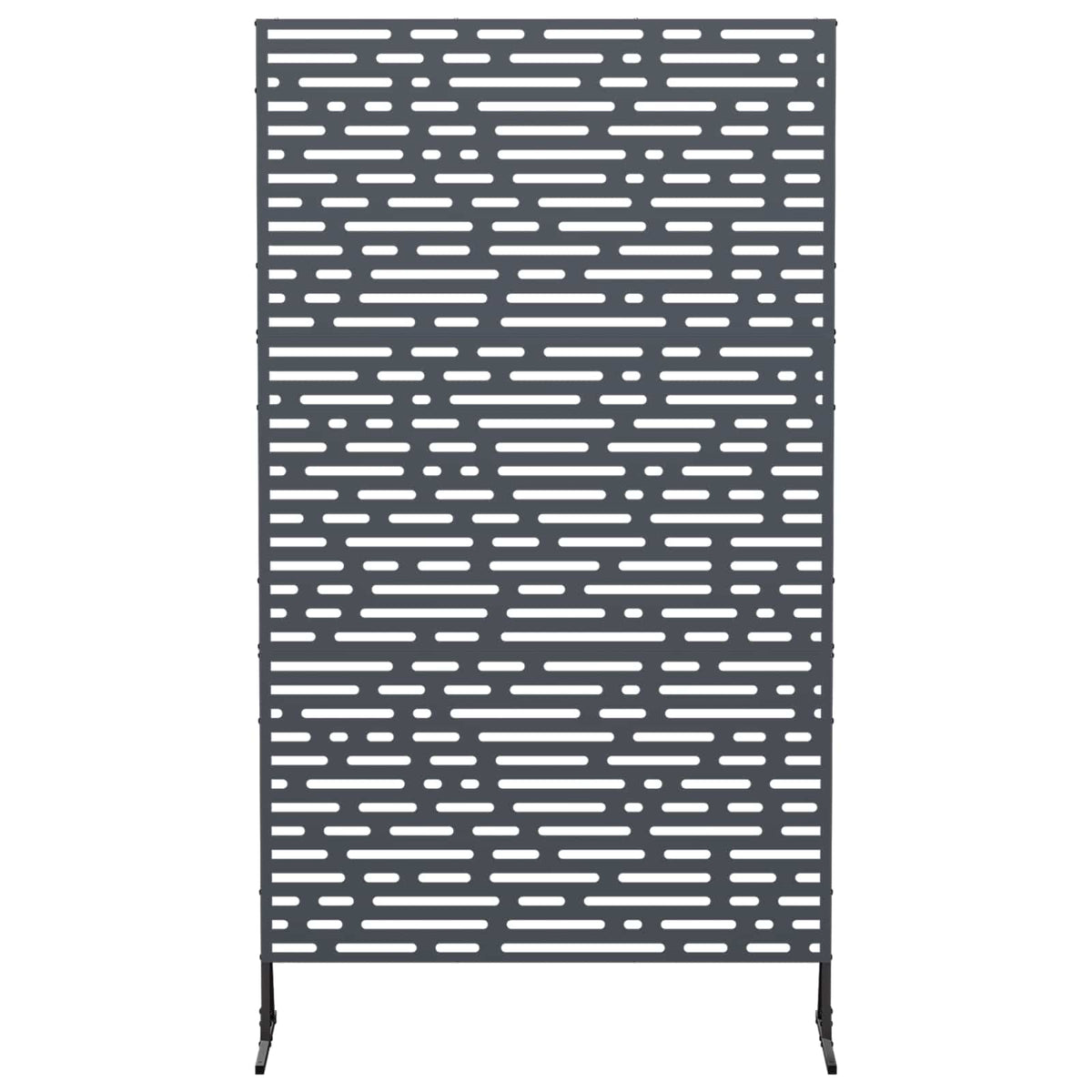 Privacyscherm 100 x 50 x 180 cm Staal Antraciet