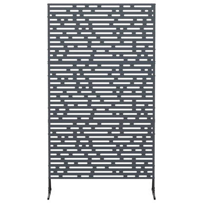 Privacyscherm 100 x 50 x 180 cm Staal Antraciet
