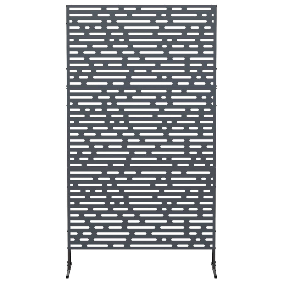 Privacyscherm 100 x 50 x 180 cm Staal Antraciet
