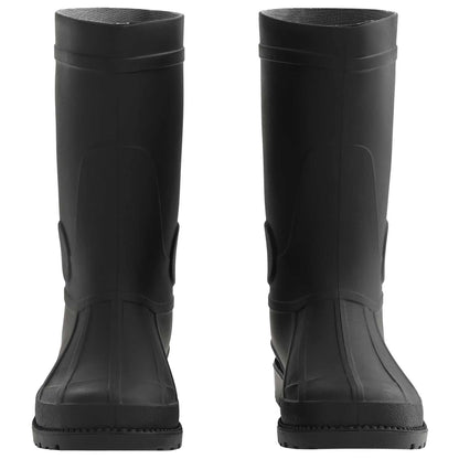 Regenlaarzen PVC Maat 40 Zwart