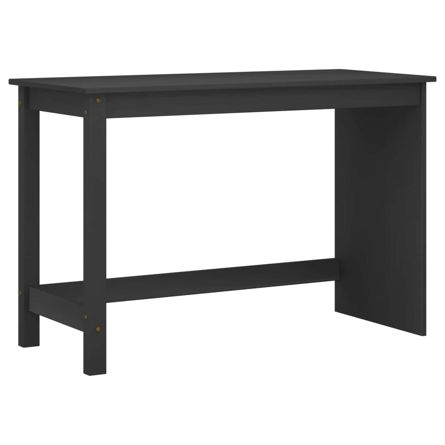 Bureau en rollende kast set MOSS 2 pcs Zwart