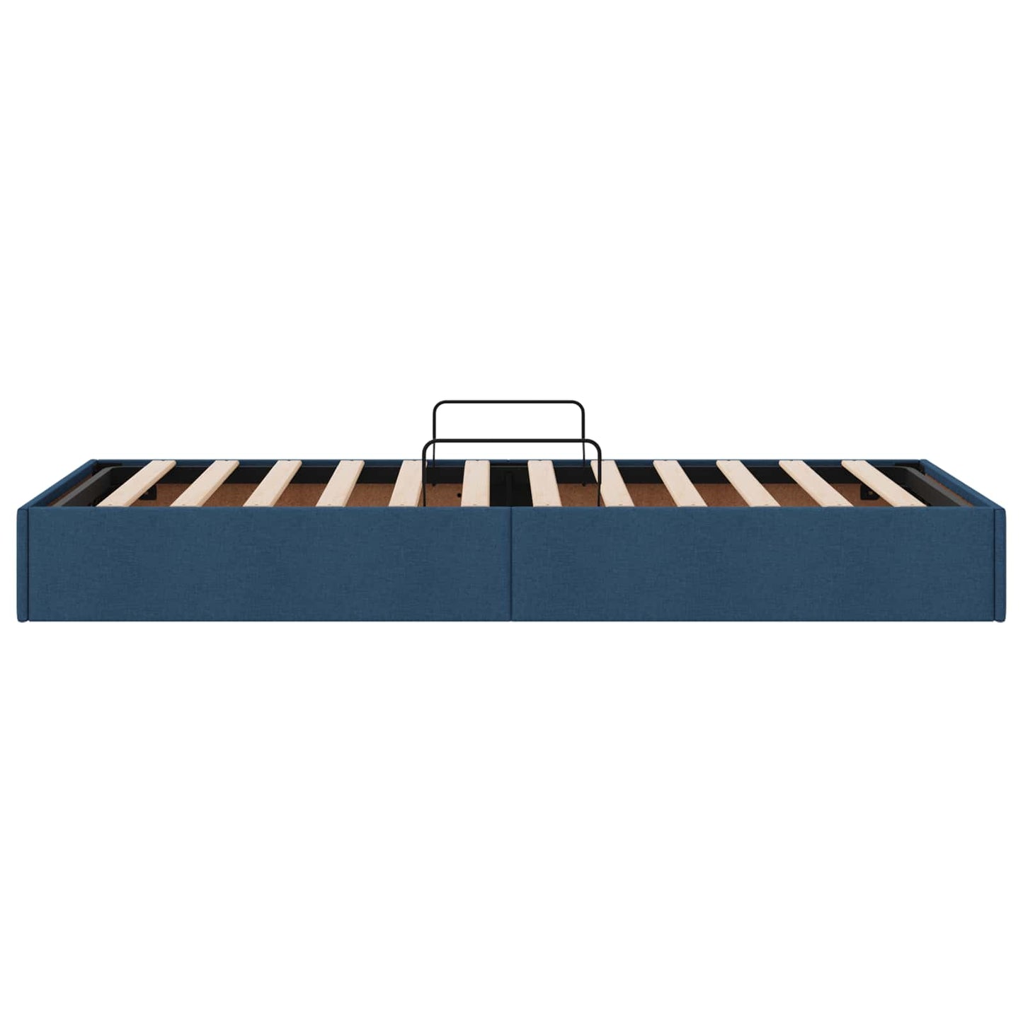 Ottoman Bedframe met opslag Blauw 100 x 200 cm Stof