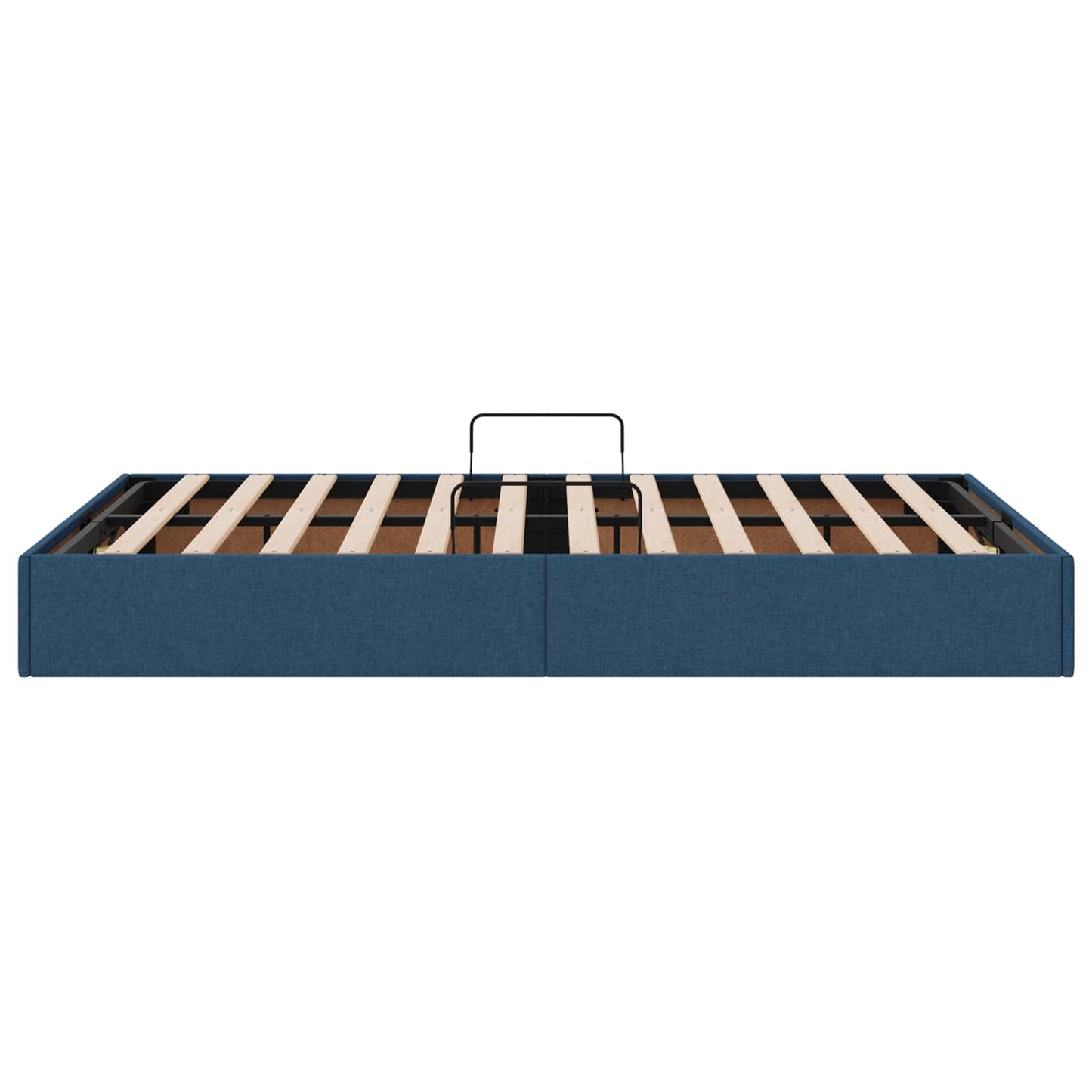 Ottoman Bedframe met opslag Blauw 120 x 200 cm Stof
