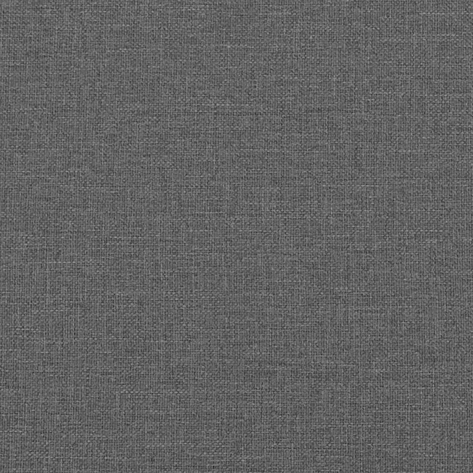Ottoman Bedframe met opslag Donkergrijs 160 x 200 cm Stof
