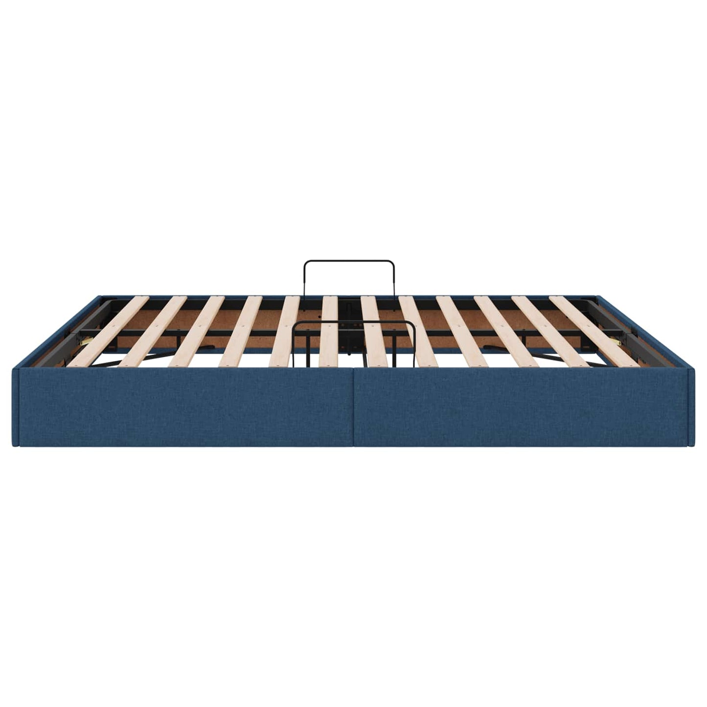 Ottoman Bedframe met opslag Blauw 180 x 200 cm Stof