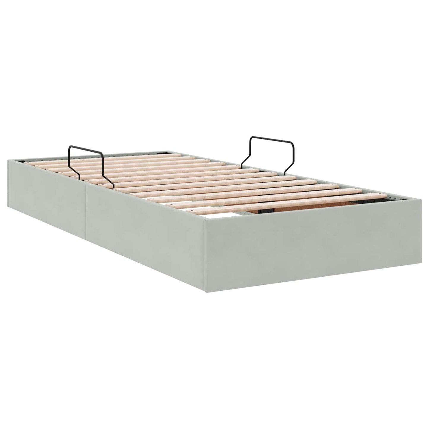 Ottoman Bedframe met Opslag met opslag Fluweel