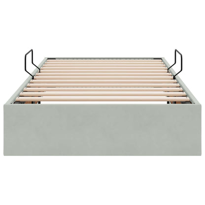 Ottoman Bedframe met Opslag met opslag Fluweel