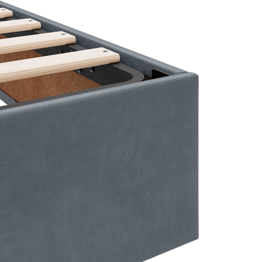 Ottoman Bedframe met Opslag met opslag Fluweel