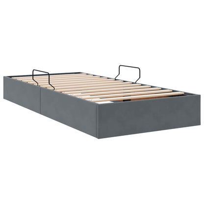 Ottoman Bedframe met Opslag met opslag Fluweel