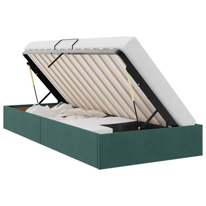 Ottoman Bedframe met Opslag met opslag Fluweel