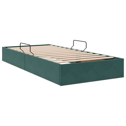 Ottoman Bedframe met Opslag met opslag Fluweel
