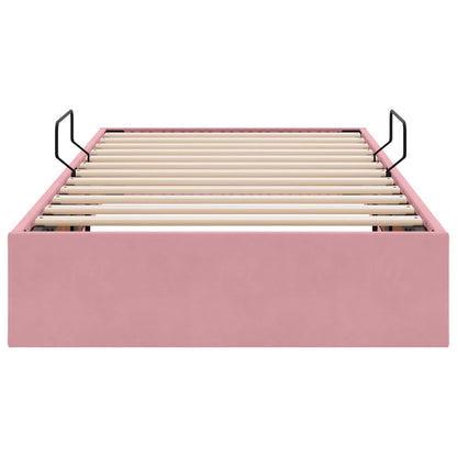 Ottoman Bedframe met Opslag met opslag Fluweel