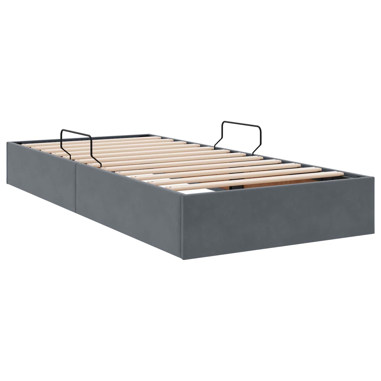 Ottoman Bedframe met Opslag met opslag Fluweel