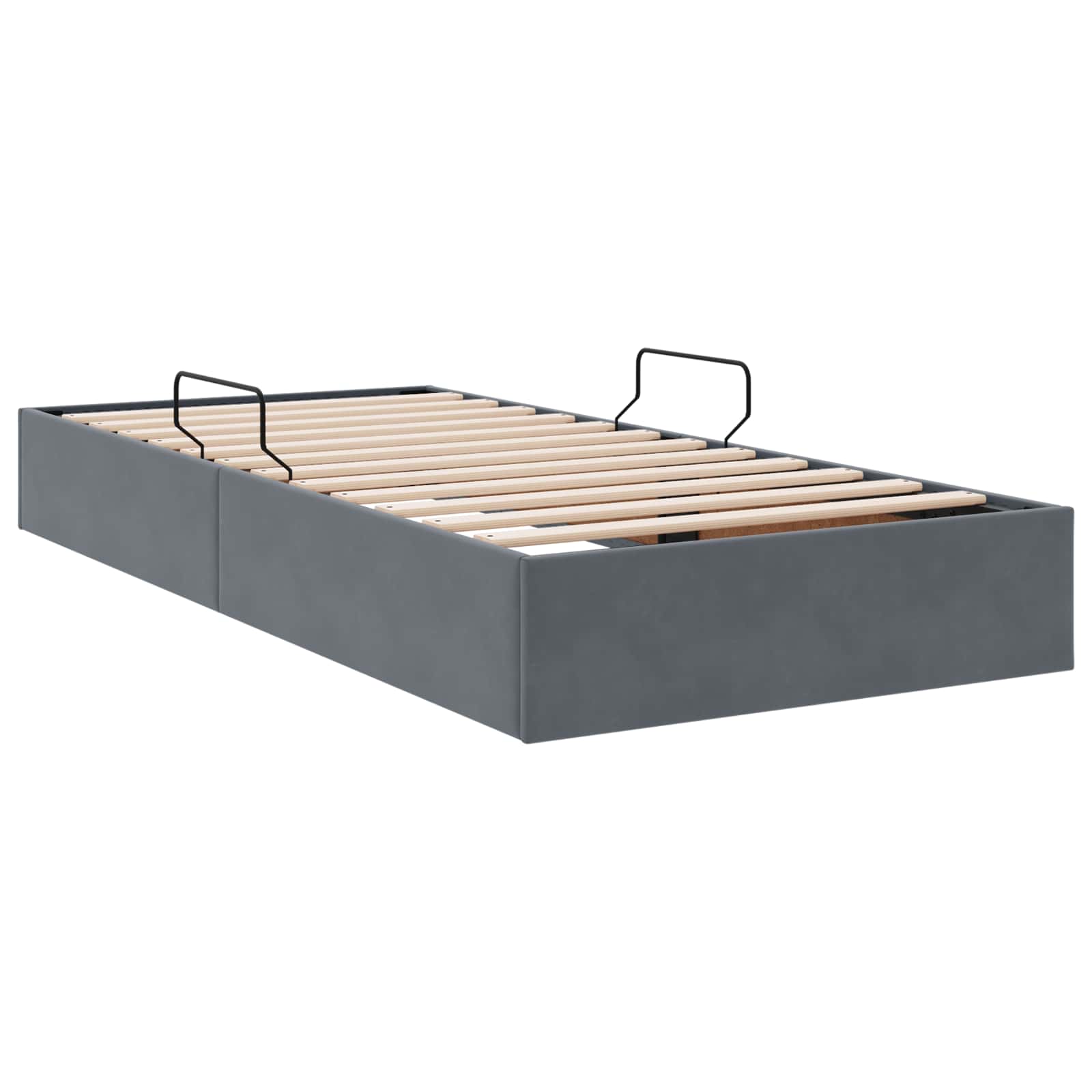 Ottoman Bedframe met Opslag met opslag Fluweel