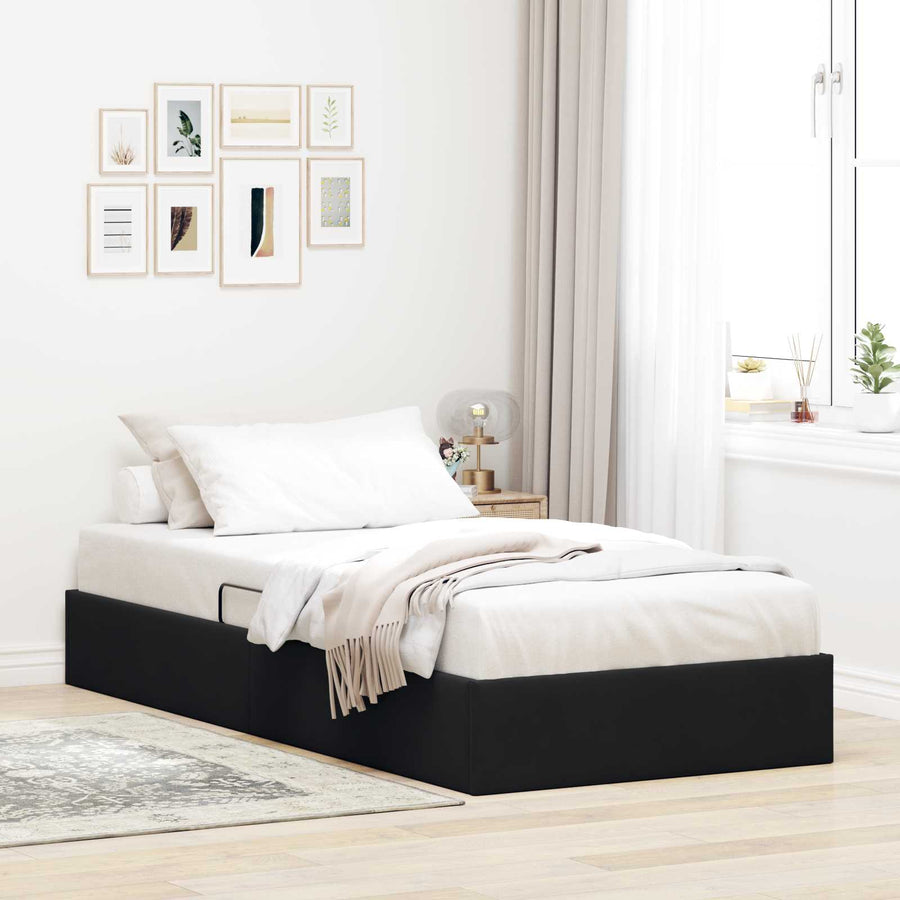 Ottoman Bedframe met Opslag met opslag Fluweel