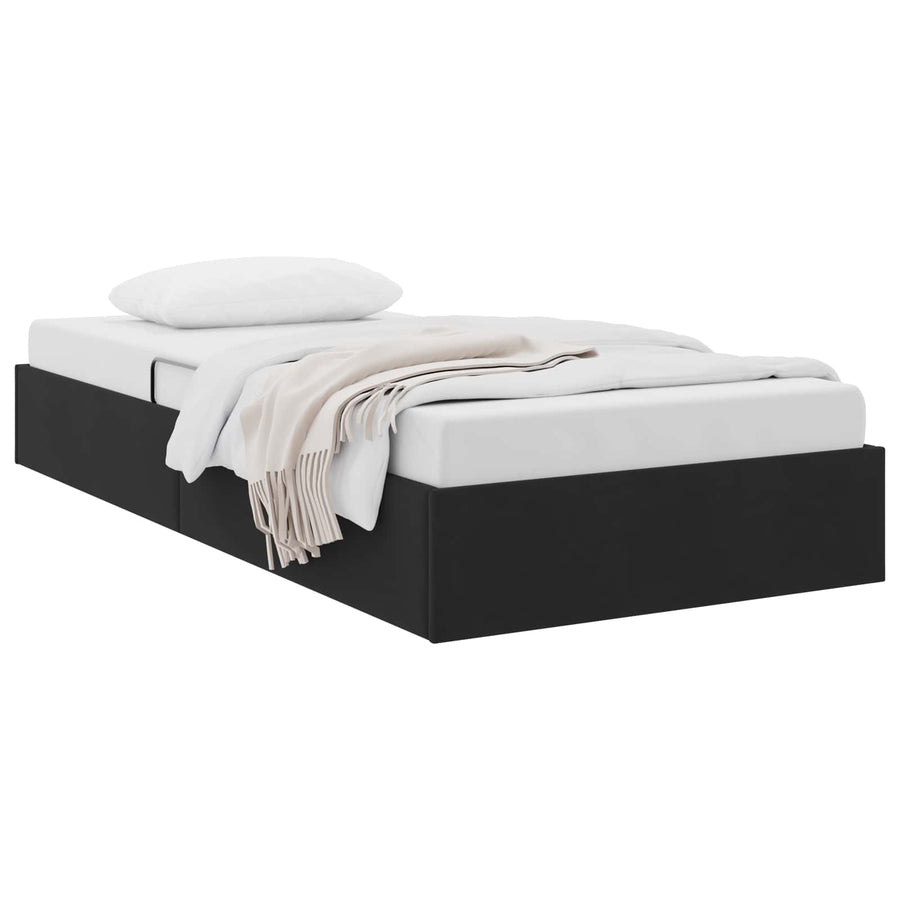 Ottoman Bedframe met Opslag met opslag Fluweel