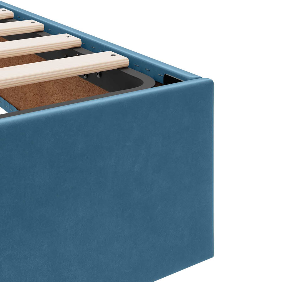 Ottoman Bedframe met Opslag met opslag Fluweel