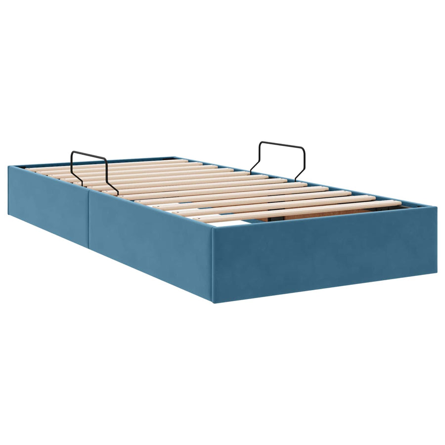 Ottoman Bedframe met Opslag met opslag Fluweel