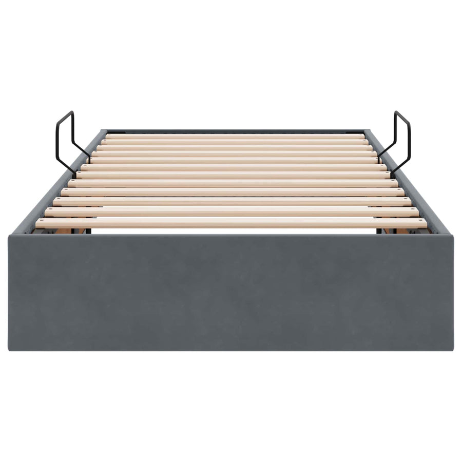 Ottoman Bedframe met Opslag met opslag Fluweel