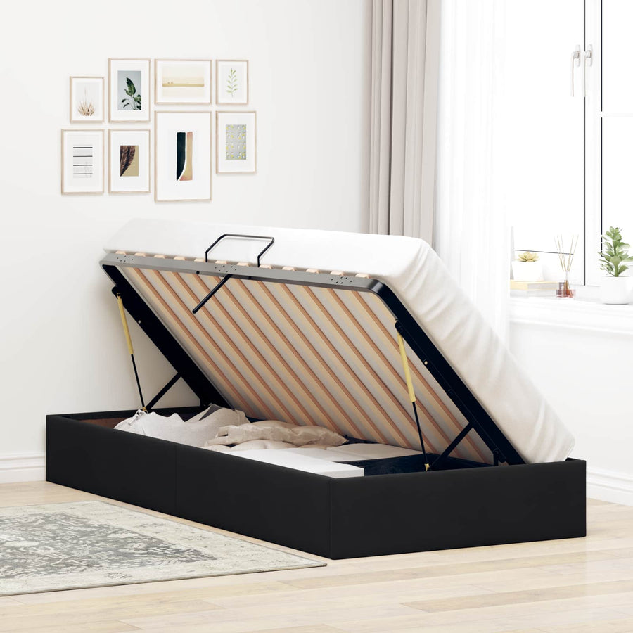 Ottoman Bedframe met Opslag met opslag Fluweel
