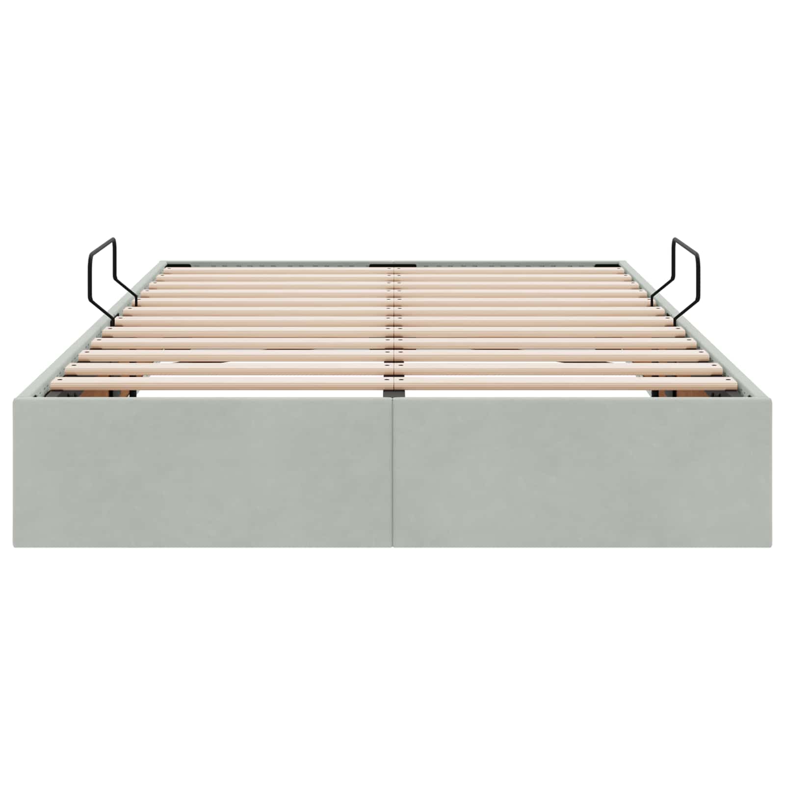 Ottoman Bedframe met Opslag met opslag Fluweel