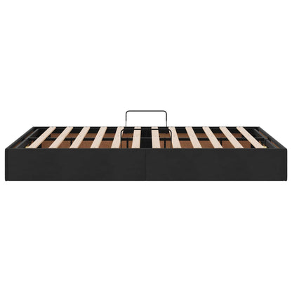 Ottoman Bedframe met Opslag met opslag Fluweel