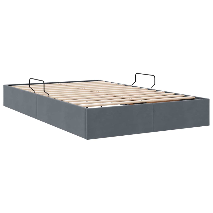Ottoman Bedframe met Opslag met opslag Fluweel