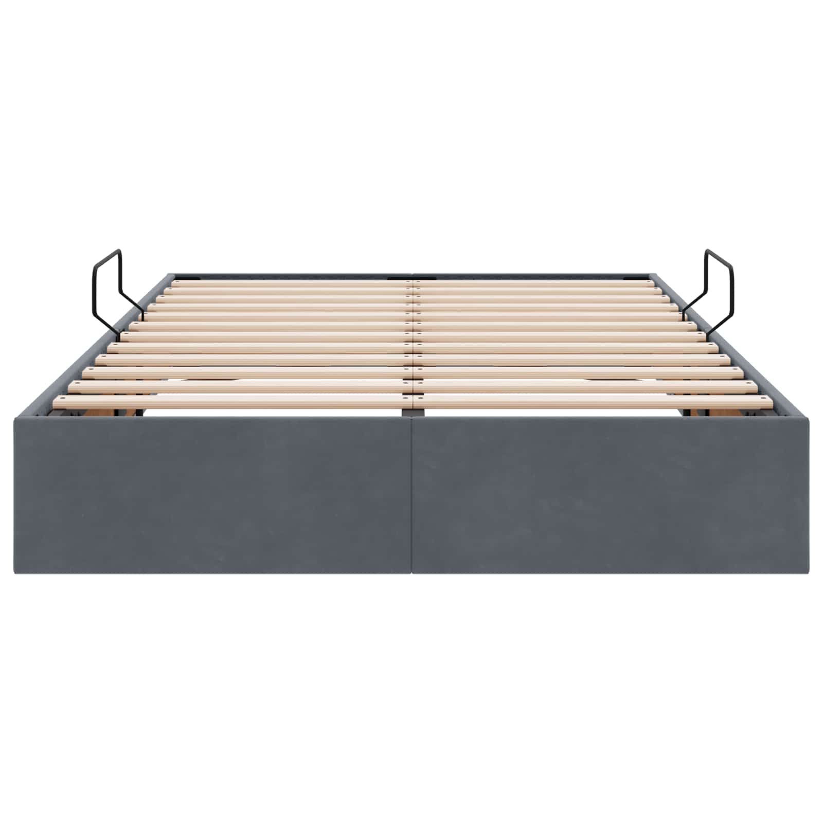 Ottoman Bedframe met Opslag met opslag Fluweel