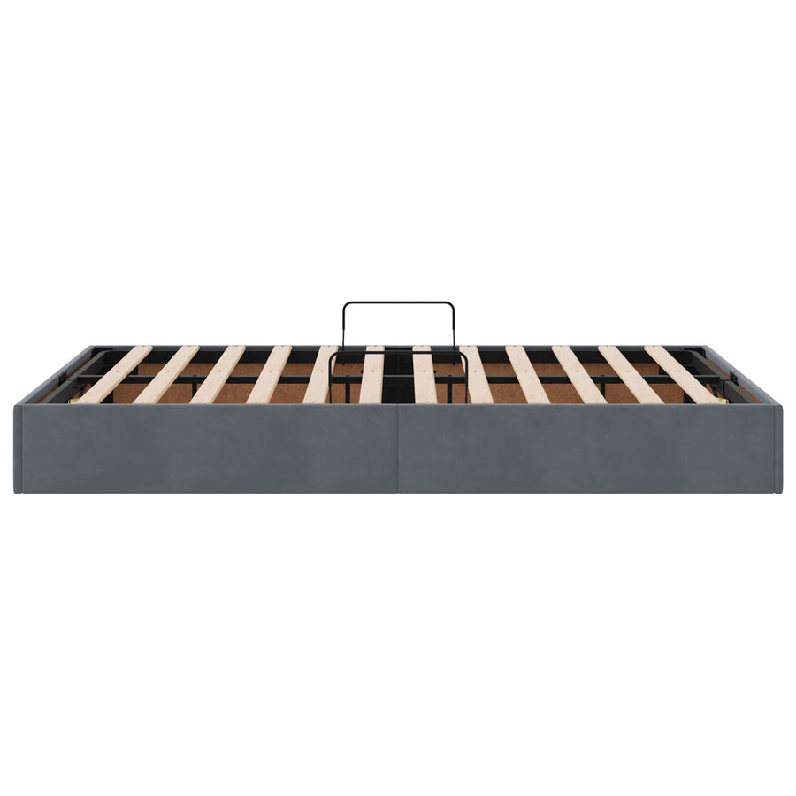 Ottoman Bedframe met Opslag met opslag Fluweel