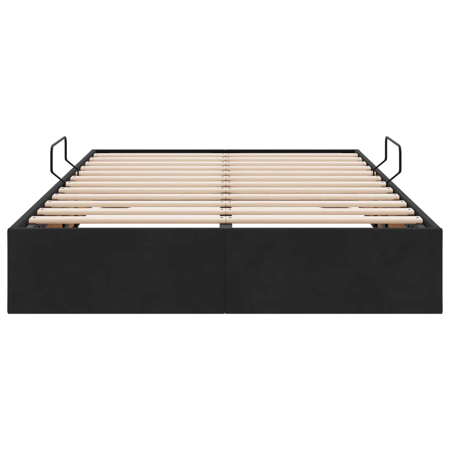 Ottoman Bedframe met Opslag met opslag Fluweel