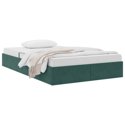 Ottoman Bedframe met Opslag met opslag Fluweel