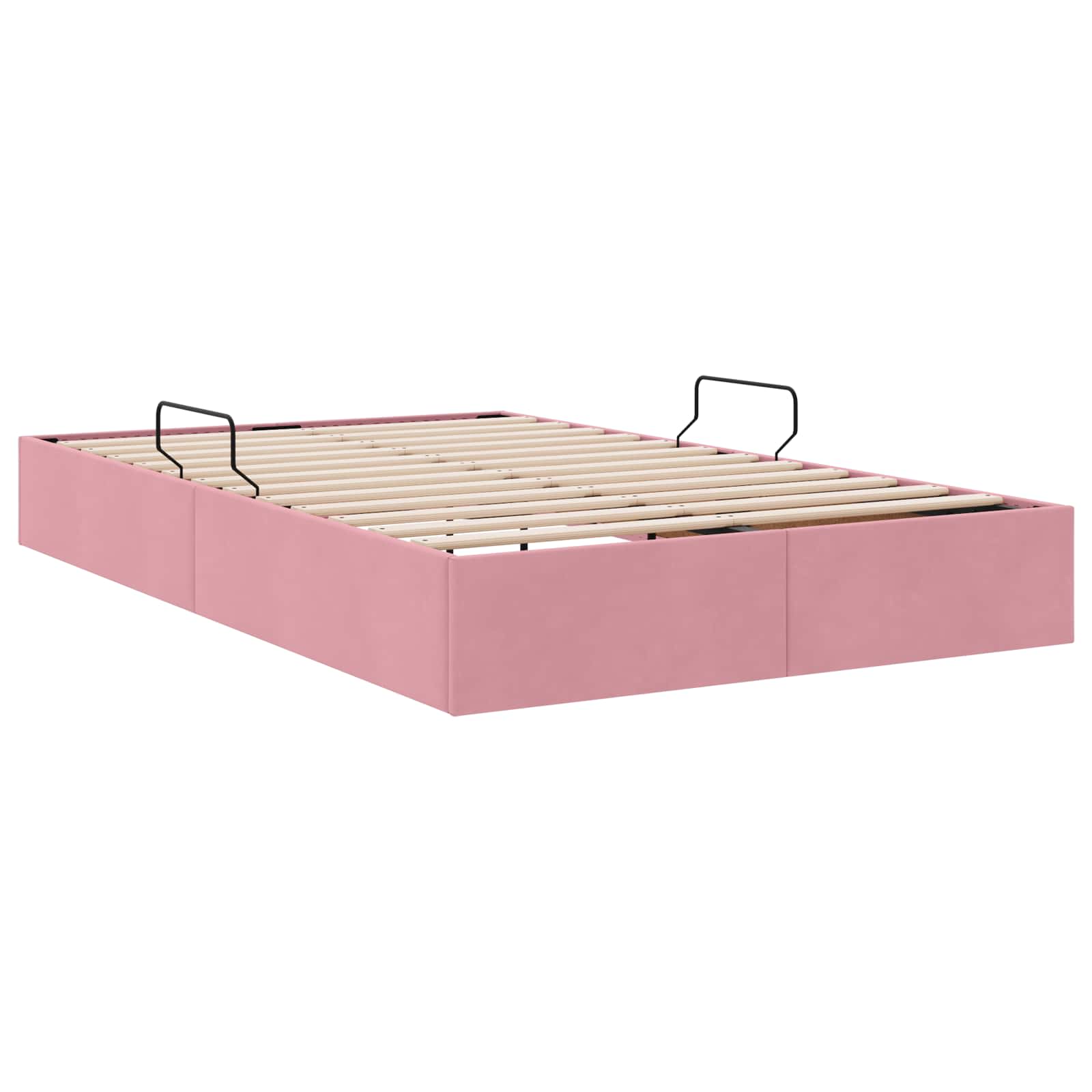 Ottoman Bedframe met Opslag met opslag Fluweel