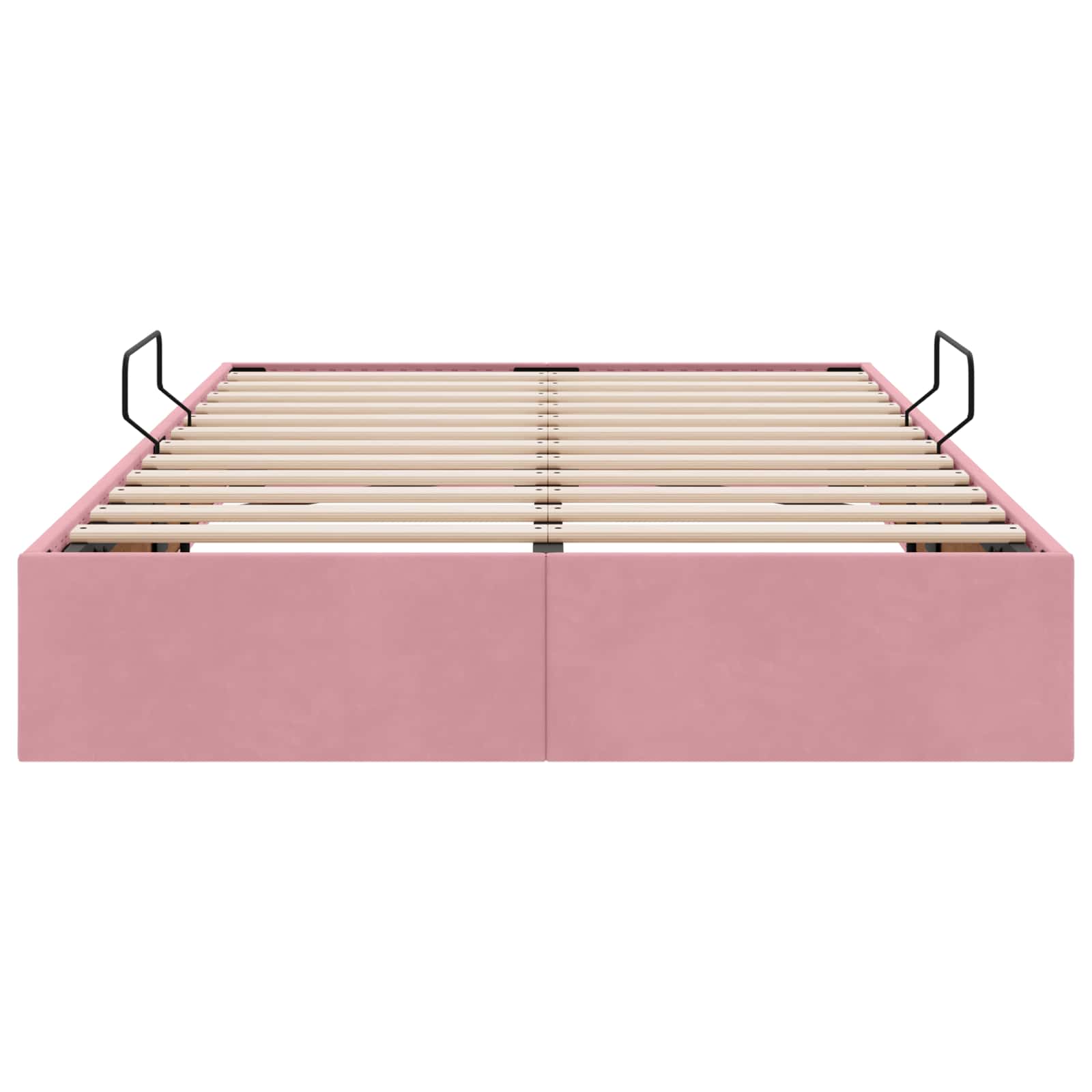 Ottoman Bedframe met Opslag met opslag Fluweel