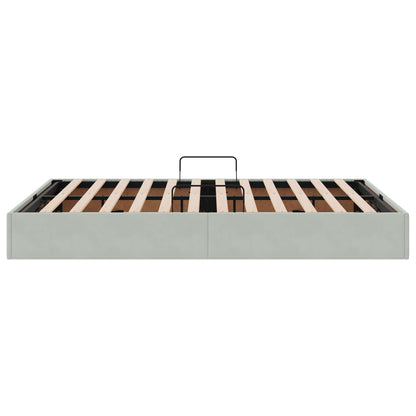 Ottoman Bedframe met Opslag met opslag Fluweel