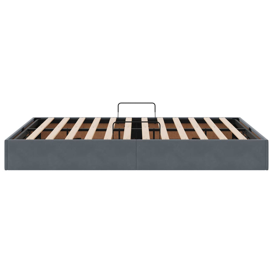 Ottoman Bedframe met Opslag met opslag Fluweel
