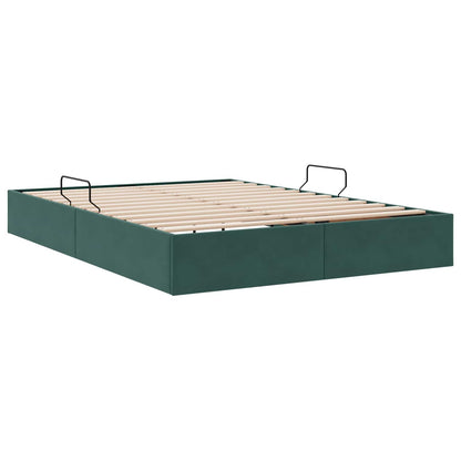 Ottoman Bedframe met Opslag met opslag Fluweel