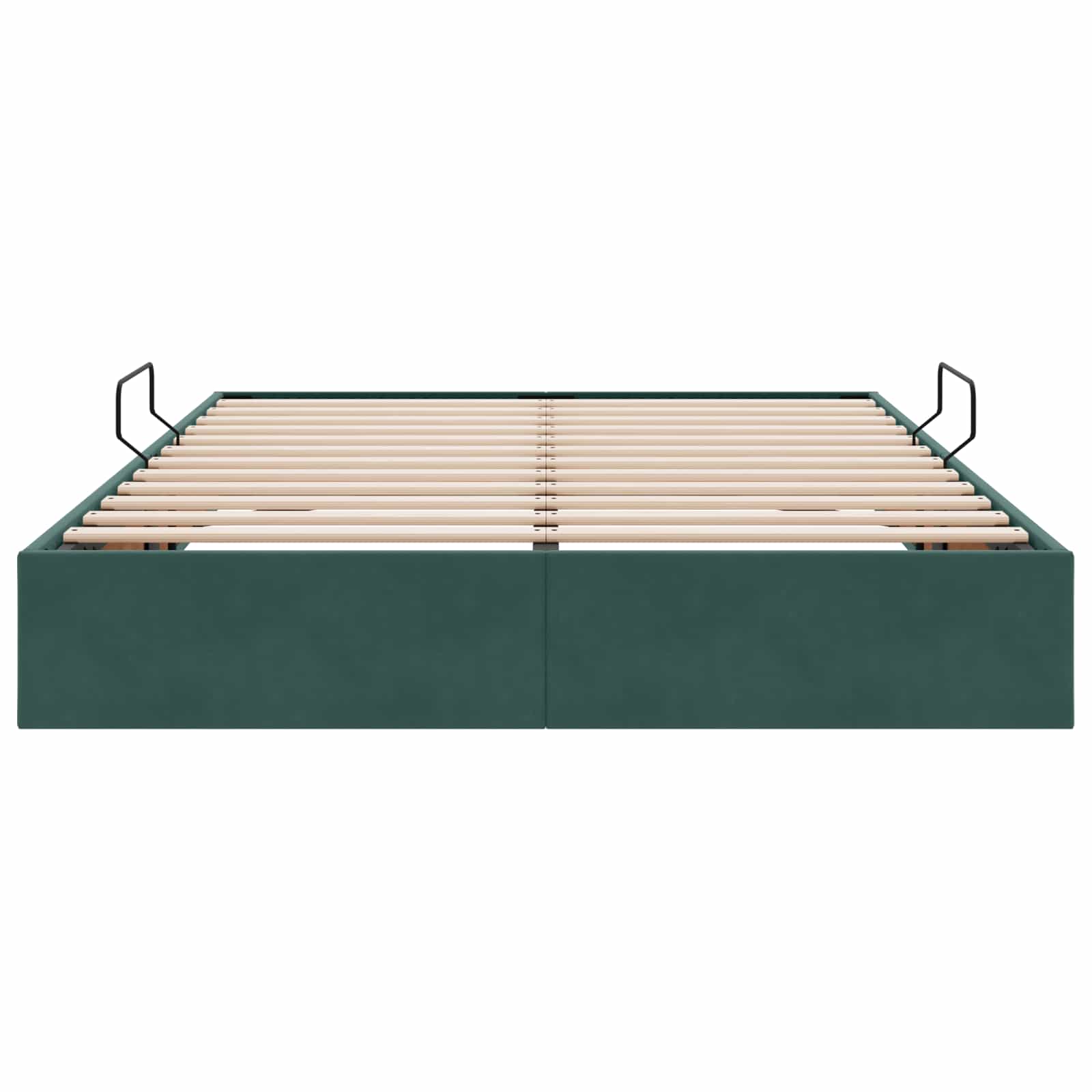 Ottoman Bedframe met Opslag met opslag Fluweel