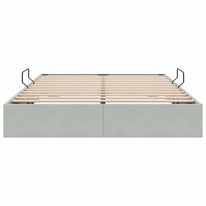 Ottoman Bedframe met Opslag met opslag Fluweel
