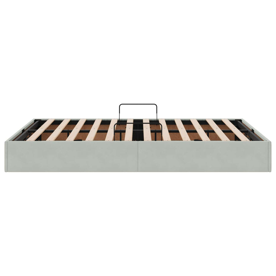 Ottoman Bedframe met Opslag met opslag Fluweel