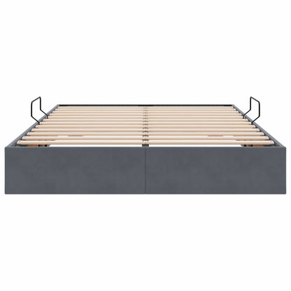 Ottoman Bedframe met Opslag met opslag Fluweel