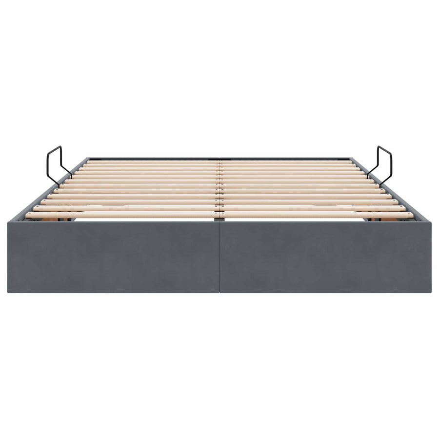 Ottoman Bedframe met Opslag met opslag Fluweel