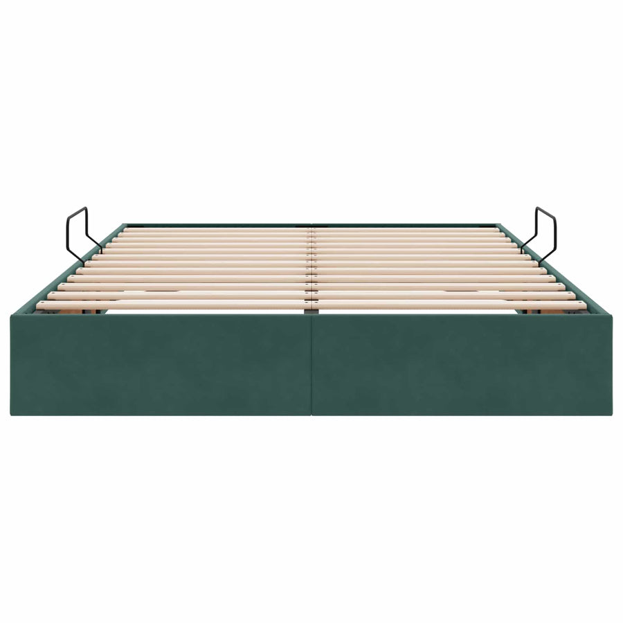 Ottoman Bedframe met Opslag met opslag Fluweel