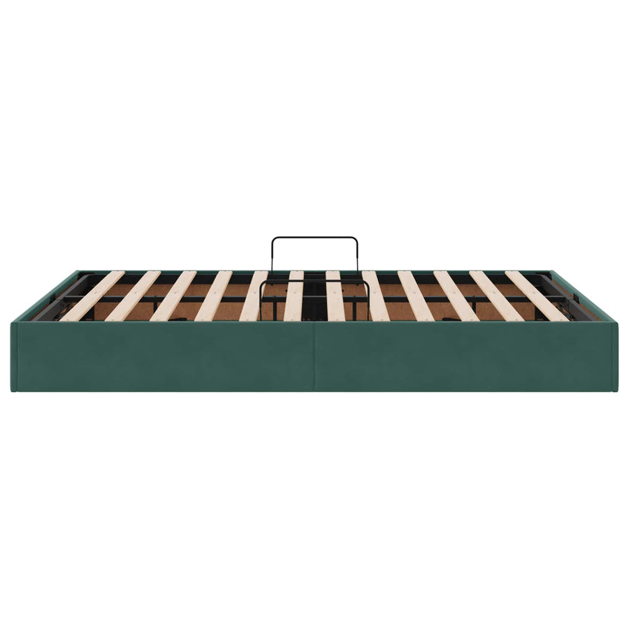 Ottoman Bedframe met Opslag met opslag Fluweel
